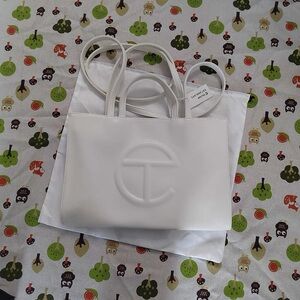 Telfar Shopping Bag Medium White